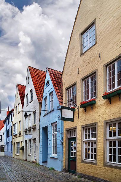istock Street in Schnoor district, Bremen, Germany 2234121678