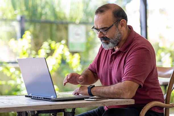 istock Professional man working at the coffee shop 2234126883