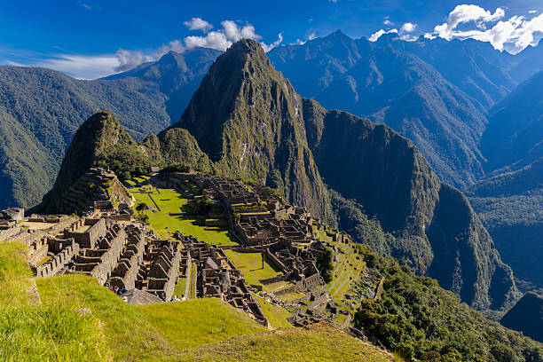 istock Machu Picchu, Peru. Andes terraces and ancient structures stand on a mountain ridge at Machu Picchu 2234130283