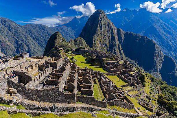 istock Machu Picchu, Peru. Andes terraces and ancient structures stand on a mountain ridge at Machu Picchu 2234130425