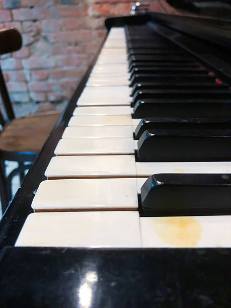 istock A black piano with white keys 2234133124