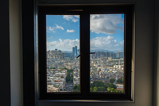 City outside the window