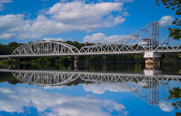 istock East Haddam Swing Bridge with water reflections 2234133631