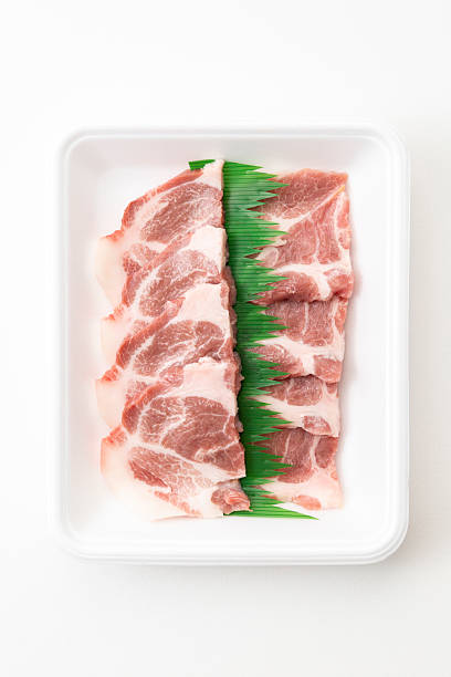 Pork loin for yakiniku.