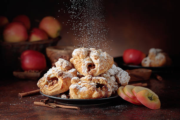 istock Homemade mini apple strudels with apples and cinnamon. 2234140711