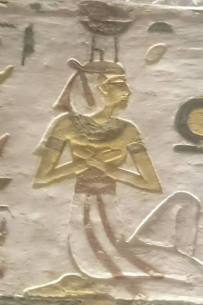 istock Relief of an Egyptian priestess 2234147493