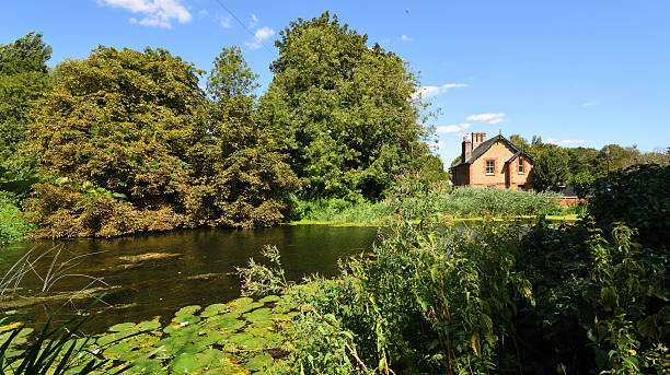 istock Mill stream at Houghton Cmbridgeshire  river Ouse 2234152332
