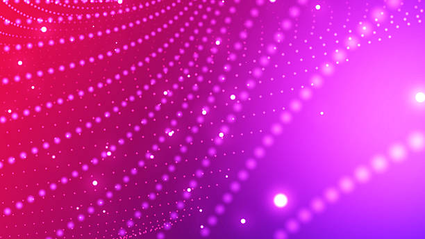 istock Futuristic line wave background 4K stok video 2234154265