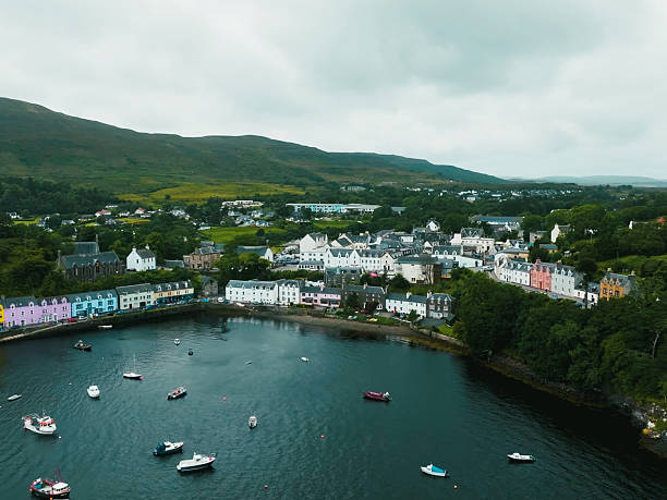 istock Loch with small but attractive houses 2234159417