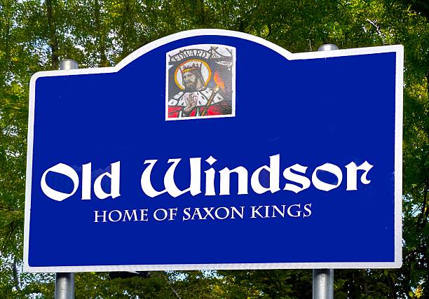 istock Old Windsor sign in Windsor United Kingdom 2234167735