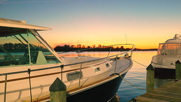 istock Boat Dock - Little Washington - Night - Close Up 2234171533