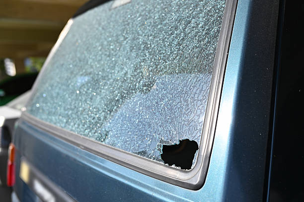 istock Rear Car Window Found Broken After Nighttime Attempted Break-In 2234178802