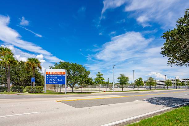 istock Port Canaveral direction signs with arrows 2234180139