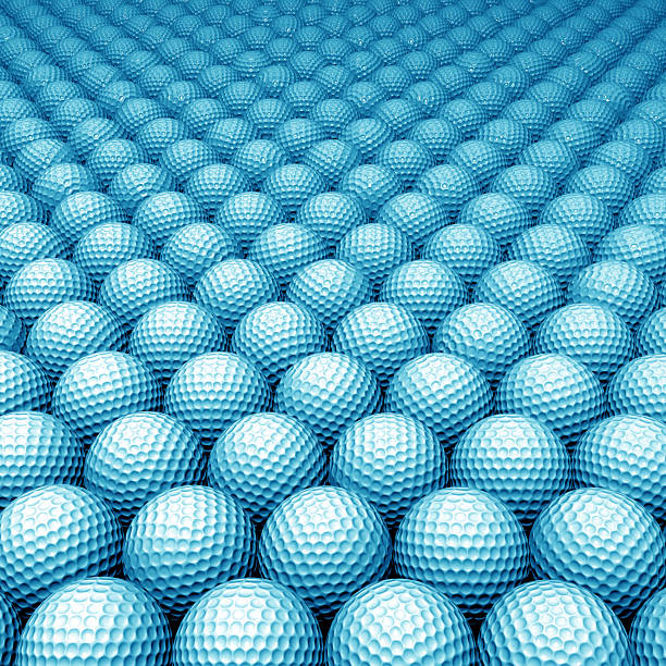 Golf Ball With The Flag Of Germany