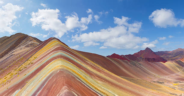 istock Rainbow mountain or Vinicunca in the Andes of Peru 2234213470