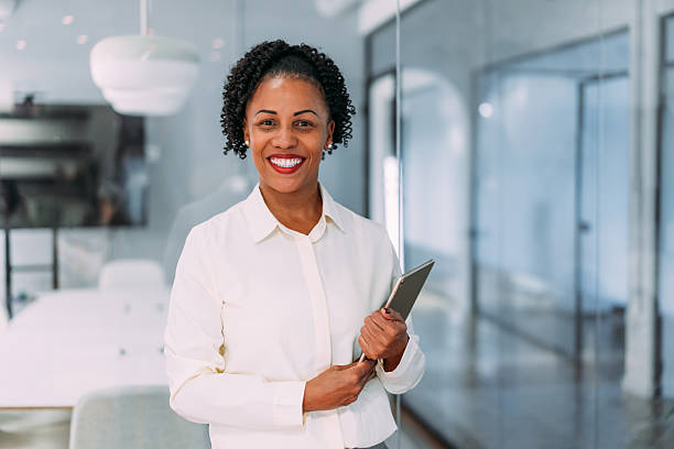 istock Confident businesswoman in modern office. 2234217627