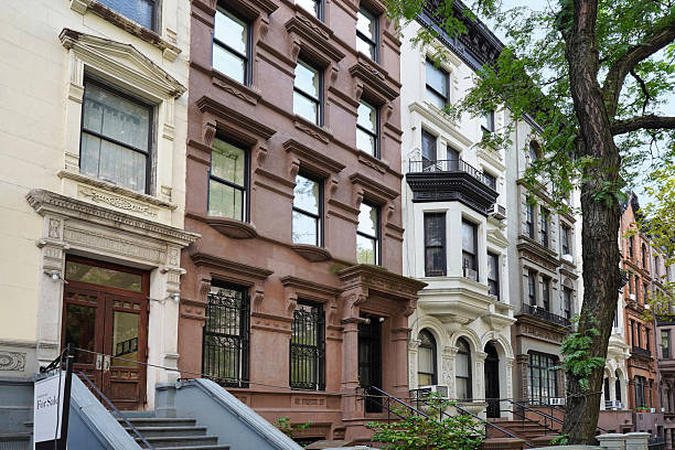 istock 19th century brownstone type townhouses 2234219279