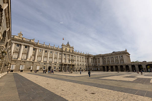 istock Almudena Cathedral in Madrid with its impressive neoclassical facade 2234220153