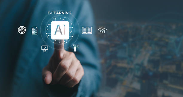 istock AI e-learning concept with digital education icons, online training, and artificial intelligence technology for smart learning, distance study, remote courses, and virtual classrooms. 2234224050
