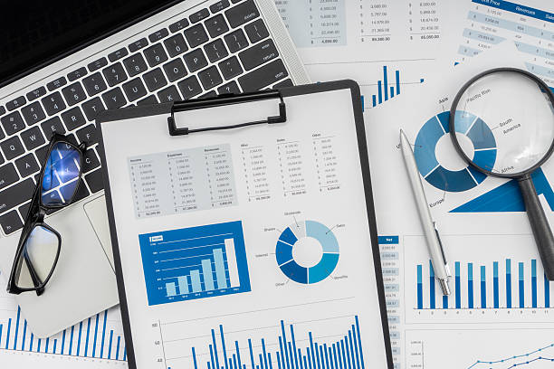 istock Showing business and financial report. 2234224323