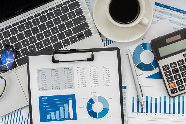istock Showing business and financial report. 2234224331
