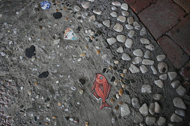 old stone floor at Parnell