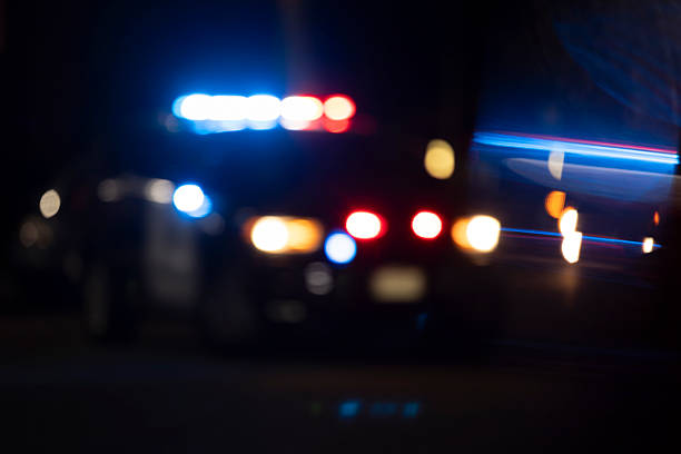 istock Abstract Police Lights Lens Flare 2234233916