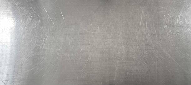 istock Scratches on stainless steel surface 2234234996