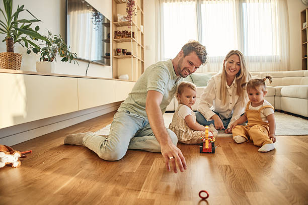 istock Playful family enjoying the day 2234237608