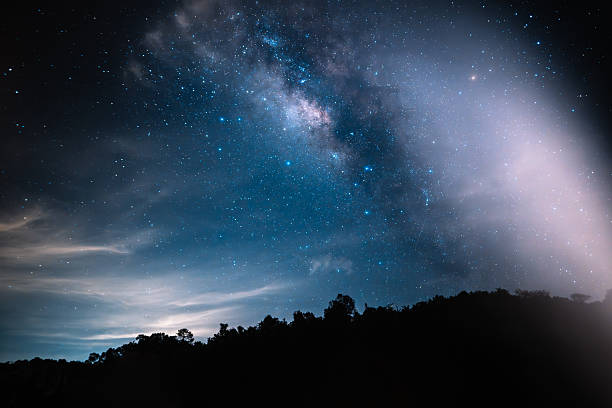 istock Milky Way galaxy stretching across the night sky 2234245476