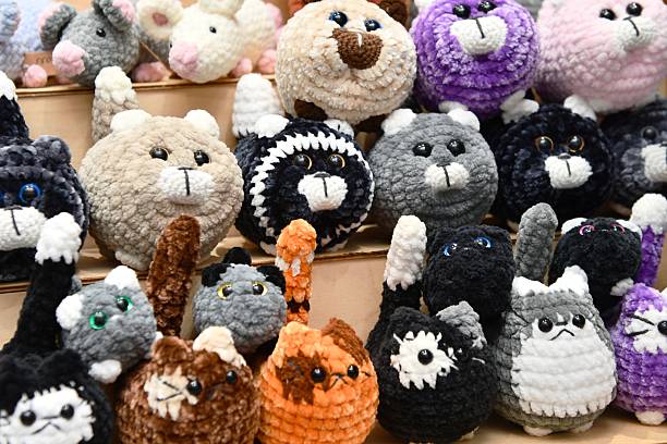 istock soft knitted toys 2234249378