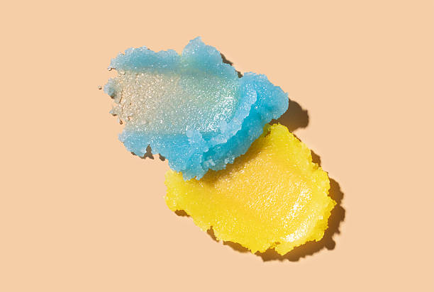 istock cosmetic smears scrub cream texture on a beige background 2234256408