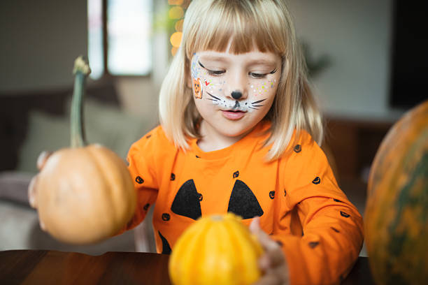 Child on Halloween