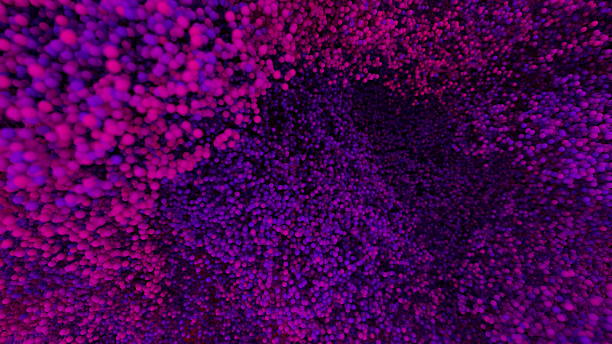 istock Magenta and Violet Particle Flow 2234264814
