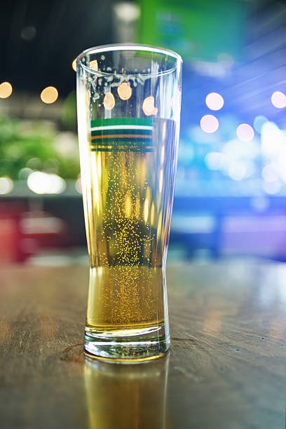 istock Glass of beer at brewery pub restaurant 2234265392