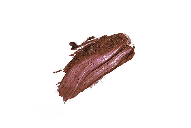 istock Eye Shadow Shimmering Matte Deep Chocolate Brown Palette Smooth Texture On White Background 2234265534