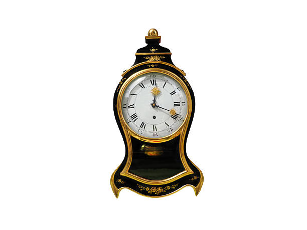 istock antique gilded pendulum clock isolated on white background 2234265549