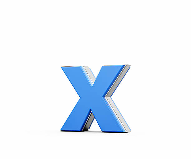 istock Blue Small Letter x Alphabet x Gleams With Its Sleek Modern Design With Sharp Edges 3D Illustration 2234266832