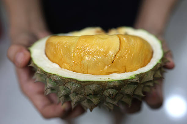 istock Fresh Durian Fruit with Rich Yellow Flesh 2234269970