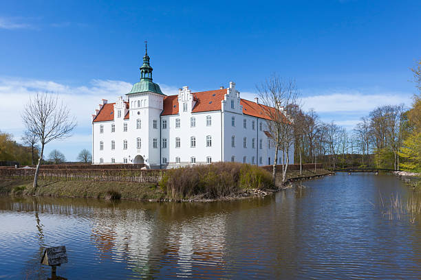 Aerial view of cityscape, Kolding. \