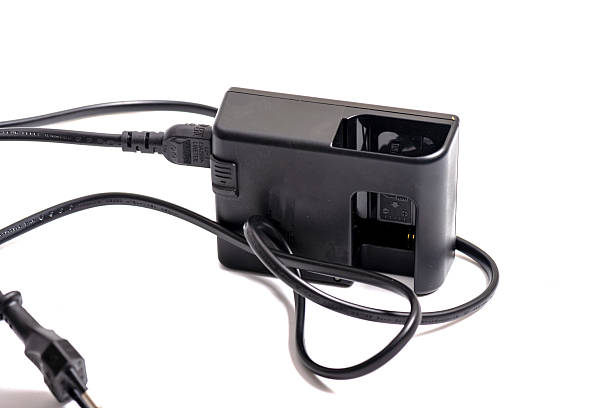 Battery charger isolated on white background