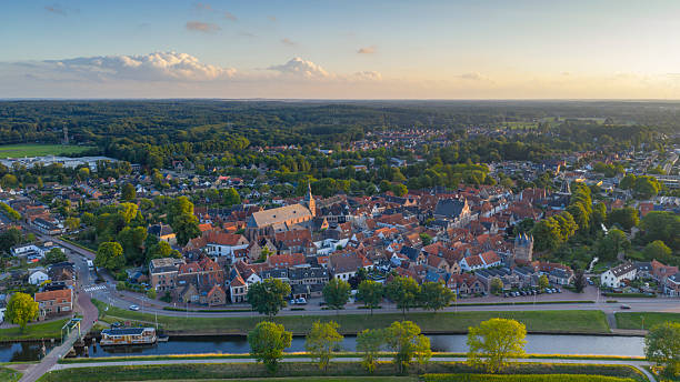 istock Hattem aerial view during a warm summer evening 2234275151