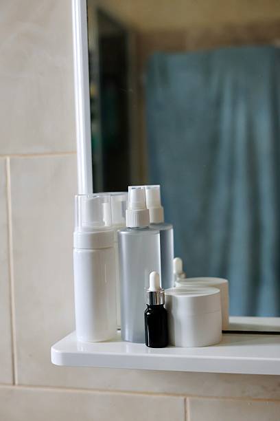 istock Cosmetics on the bathroom shelf 2234282707
