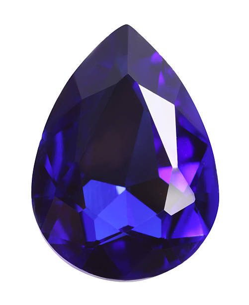 istock One violet shiny gemstone isolated on white 2234285130