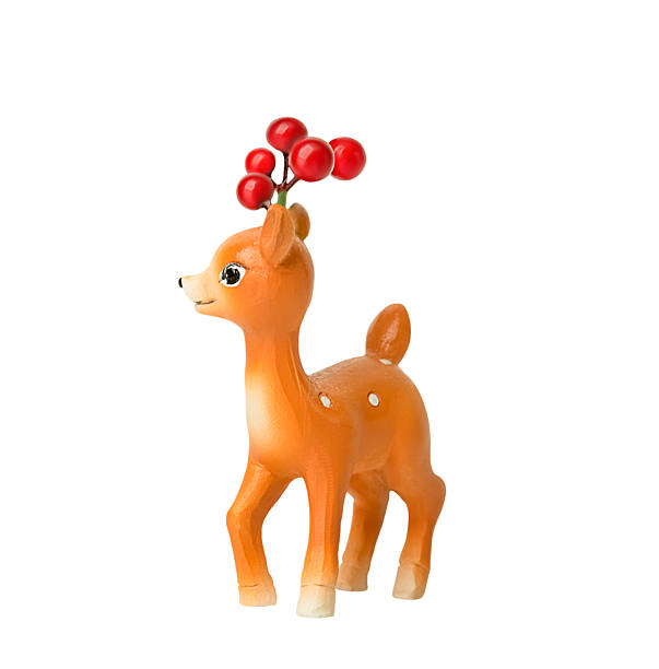 istock Christmas deer figurine side view 2234288779