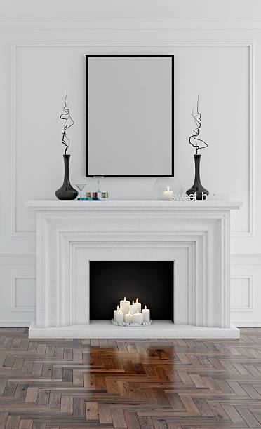 istock Large luxury modern bright interiors Living room mockup illustration 3D rendering image 2234298960