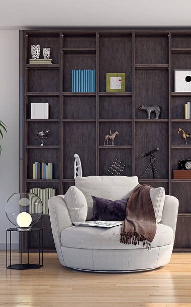 istock Large luxury modern bright interiors Living room mockup illustration 3D rendering image 2234305896