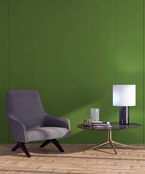 istock Large luxury modern bright interiors Living room mockup illustration 3D rendering image 2234305976
