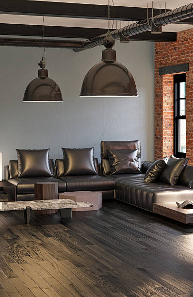 istock Large luxury modern bright interiors Living room mockup illustration 3D rendering image 2234309826