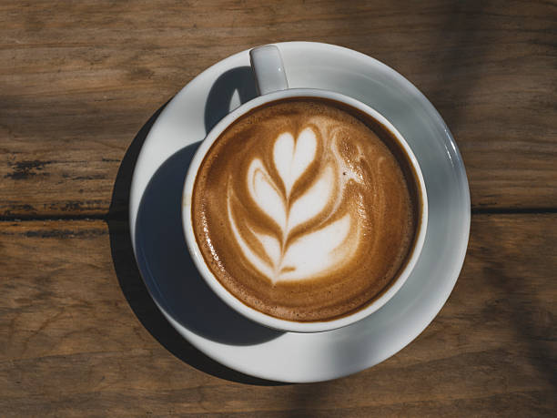 istock Delicious latte coffee in a beautiful restaurant 2234328176